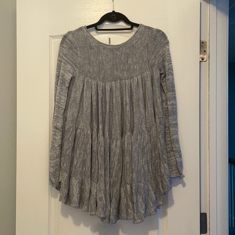 Free People- light purple tunic- XS